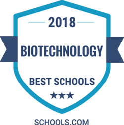 2018 Biotechnology Best School — schools.com